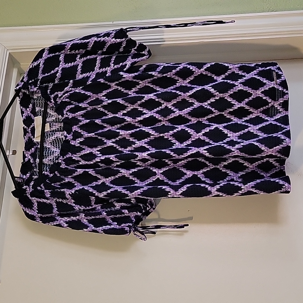 Small Michael Kors purple/blue blouse